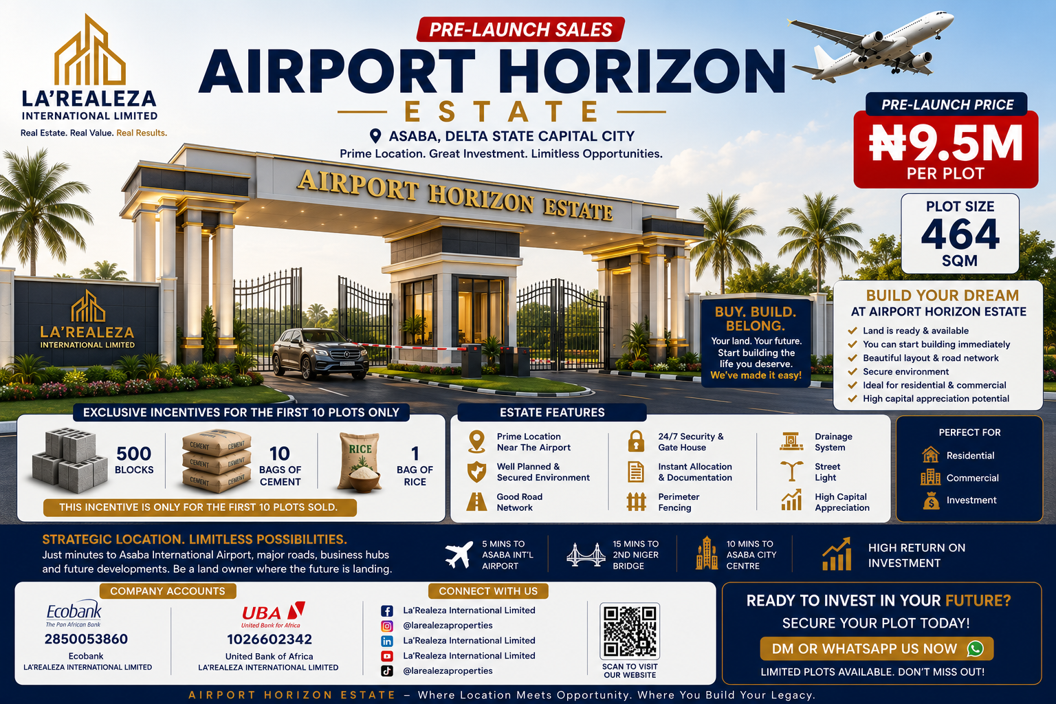 Airport Horizon Estate – Pre-Launch Offer
